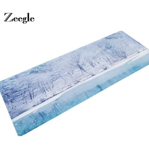 Zeegle Floor Mat Kitchen Carpet Door Mats Bathroom Carpets Non-slip Children Area Rugs Absorbent Mats Bedroom Carpet