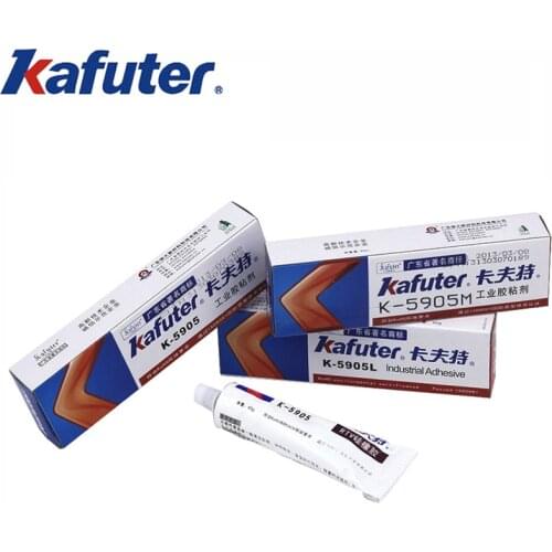 2pcs Kafuter 45g K-5905 Secondary Optical Lens Glue Transparent Sealant Electrical LED Light Source HDCSUN