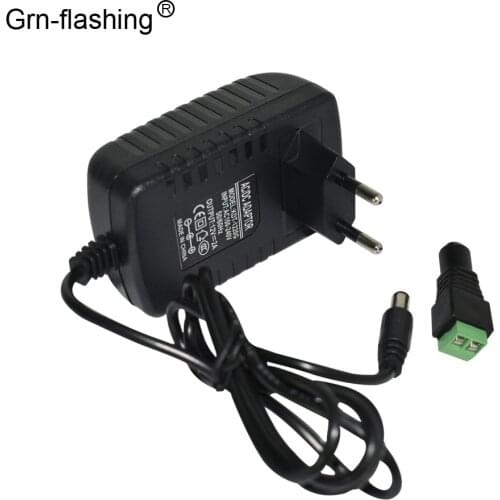 AC110-240V to 12V DC Charger Transformer with female connector LED Power Supply Adapter drive power for LED Strip lighting