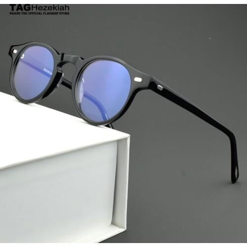 OV5186 Brand Round eyeglasses women 2021 optical glasses frame men vintage myopia prescription 45MM small size spectacle frames