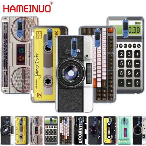 Camera Cassette Boombox Calculator Keyboard phone Case for Huawei NOVA 2 2S 3e PLUS LITE p smart 2018 enjoy 7s mate 7 8 9 10 pro