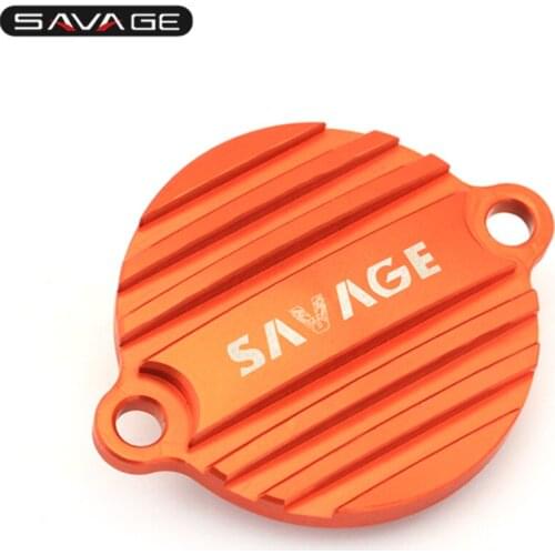 Engine Oil Filter Cover Cap For 690 DUKE/Enduro R/SMC/SMC-R 790 DUKE 640 LC4 Supermoto Motorcycle Accessories Aluminum CNC