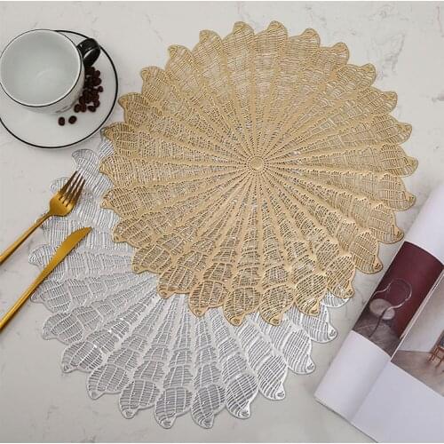 Placemat Multipurpose Decorative PVC Table Mat Heat Insulation Pad Photography Props