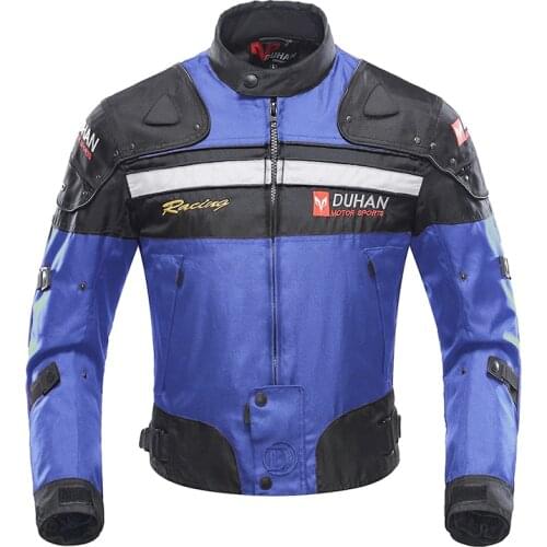 DUHAN Motorcycle winter Jackets warm protective Mens 600D Oxford Clothing motorbike Cruiser Touring Chopper Scooterski Jacket