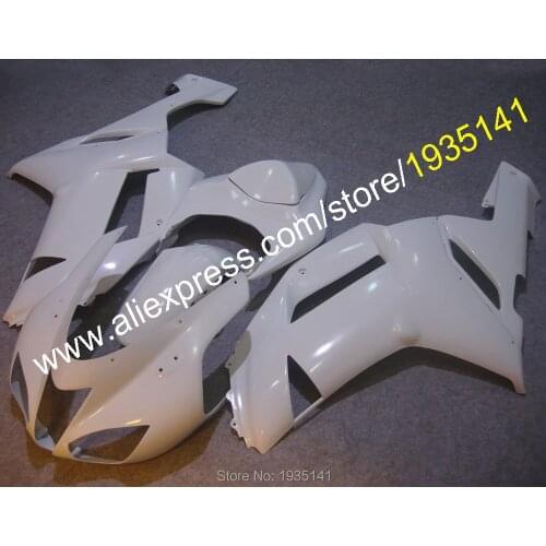 Raw Fairing No paint kit For Kawasaki ZX 6R 2007 2008 Cowling ZX-6R 636 Ninja ZX6R fairings 07 08 (Injection molding)