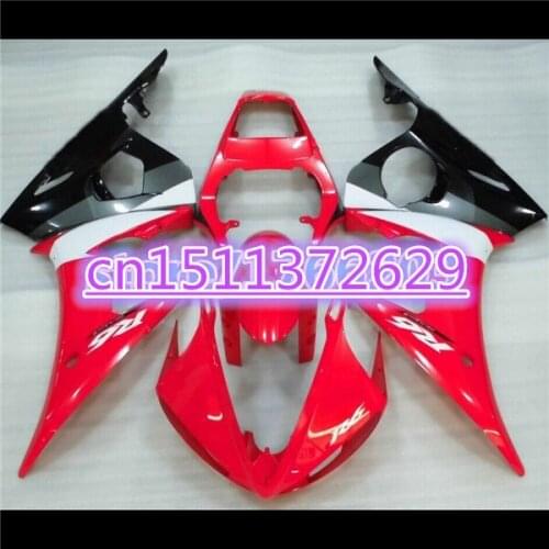 ABS Fairing bodywork for YZF R6 2003 2004 2005 YZF-R6 03 04 05 red black white YZFR6 600 03-05 fairing kit-Dor D