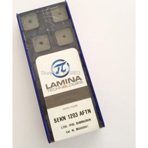SEKN1203 AFTN LT30 Original carbide inserts for milling cutter CNC machine