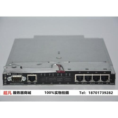 Original HP C3000 c7000 GbE2c switch module 438030-b21 438475-001