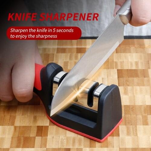 KNIFE SHARPENER PROFESSIONAL SYSTEM HEAVY DUTY DIAMOND CERAMIC TUNGSTEN 3 stp