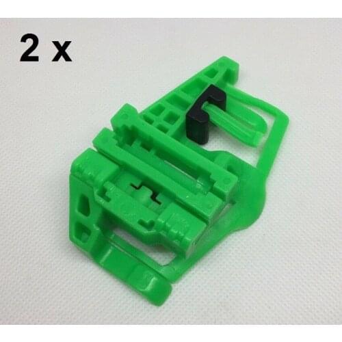 2FOR BMW E90 E91/1 Series E87 Window Regulator Repair Kit Rear Right Driver Side