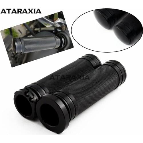 Motor Handlebar Hand Grip 1'' 25mm Handle bar Grips For Harley Sportster XL883 1200 Touring Dyna Softail Custom 96-UP Handle Bar