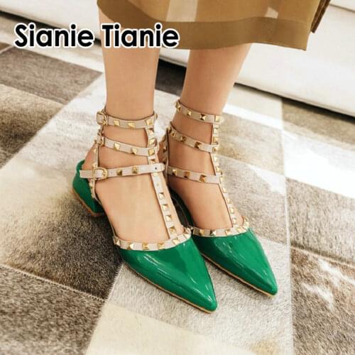 Обувь на среднем каблуке Sianie Tianie China At AliExpress