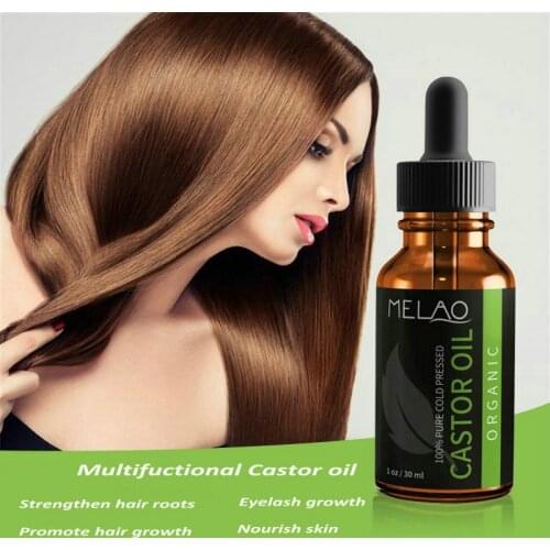 Eyelash Growth Serum Essential Oil Eyelash Treatment Natural Castor Oil Hair Growth Strengthen Hair Roots Skin Nourish Care