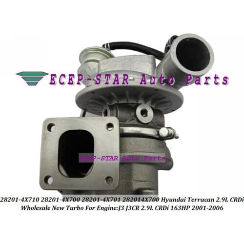 Turbo Turbocharger 28201-4X710 28201-4X700 28201-4X701 282014X700 282014X701 282014X710 For Hyundai Terracan 2.9L CRDi J3 J3CR