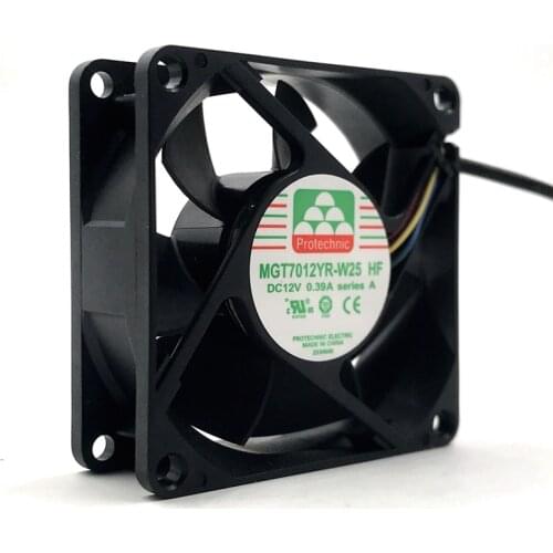 New 70mm pwm cooling fan MGT7012YR-W25 7025 70MM 70*70*25MM Fan