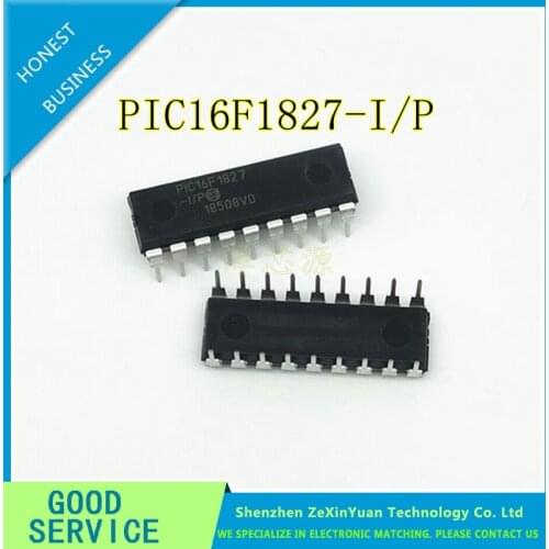 10PCS/LOT PIC16F1827-I/P PIC16F1827 16F1827 DIP18 NEW