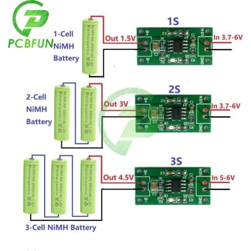 1S 2S 3S CELL 1A NiMH Rechargeable Lithium Battery Smart Charger Module Charging Voltage 1.5V 3V 4.5V 5V Input 3.7V-6V 5V 4.2V