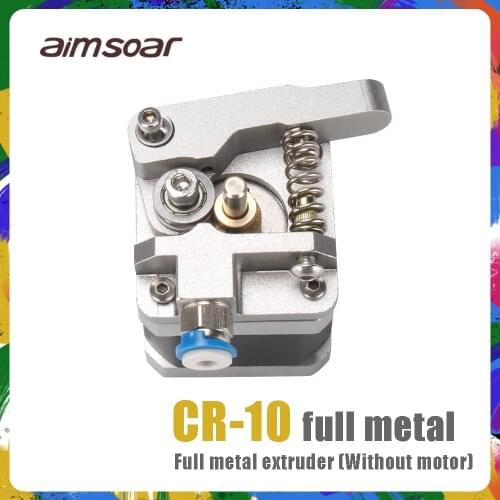 3D cr10 full Metal MK8 Extruder Aluminum Alloy Block Bowden Extruder 1.75mm Filament for Ender3 CR-10 CR-10 3d printer