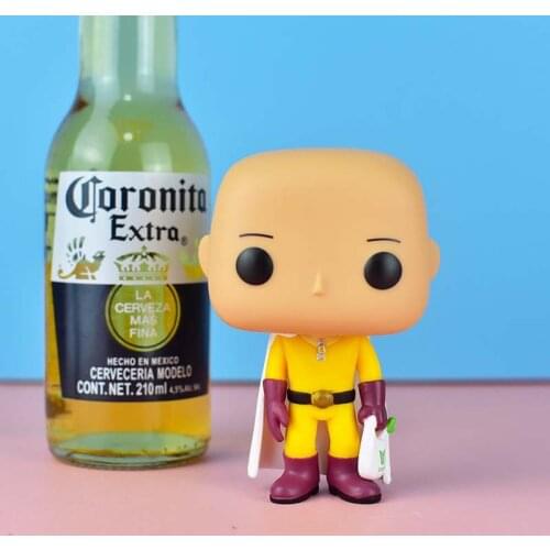 10CM Saitama ONE PUNCH Combat Form Action Figure Model Toys For Children Birthday Gift Movie Fans Collection