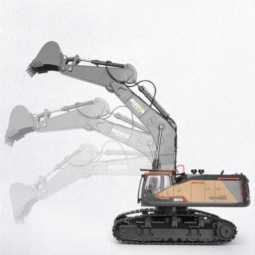 Huina 1592 1:14 Scale 22 Channels 2.4GHz Latest RC Excavator for over 8 Year Old Poland Warehouse to EU Countries tax/duty paid