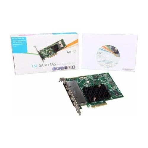 LSI LSI00276 PCI-Express 2.0 x8 SATA / SAS 9201-16e Host Bus Adapter Single Pack--Avago Technologies