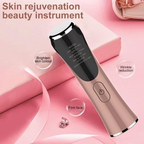 Face Beauty Massager Skin Care Vibration Machine Deep Cleaning Pore Anti Aging EMS Beauty Equipment Wrinkle Removal Tool