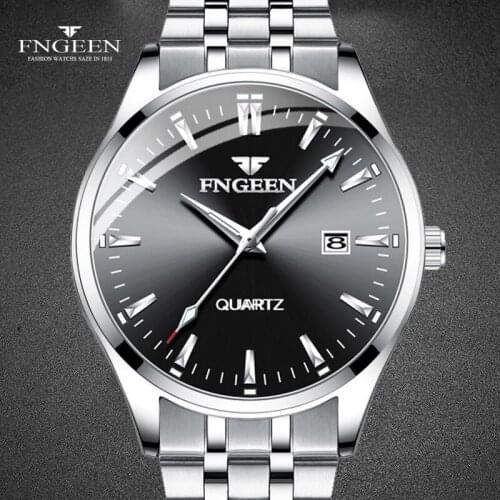 Top Brand Quarzt Watches for Mens Fashion Luxury Auto Date Wristwatch High Quality Mens Watches