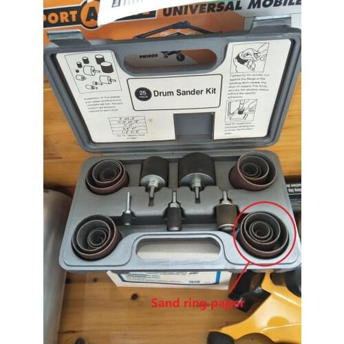 NEW 10pcs Sand ring paper Corundum Abrasive Sanding Belt