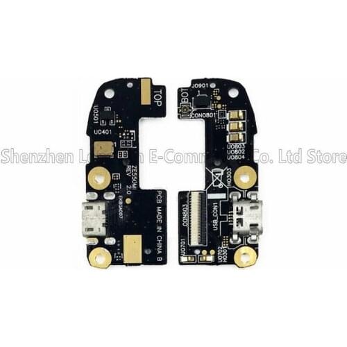New For Zenfone 2 5.5 ZE550ML / ZE551ML USB Charging Charger port Board with microphone Repair Parts