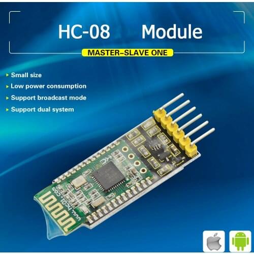 Keyestudio HC-08 Bluetooth Master Slave Module Transceiver for Arduino Compatible with iOS and Android