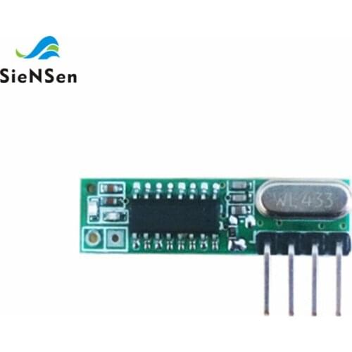 SienSen 10Pcs/lot 433.92Mhz Superheterodyne Wireless Receiver High Sensitivity Low Power Consumption High Speed WL101-341