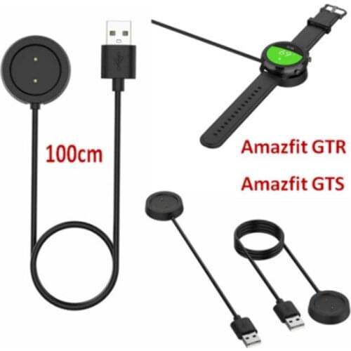 USB Dock Charger For Amazfit GTR / GTS Cable Charging For xiaomi Amazfit GTR 47 42 SmartWatch Accessories Portable charger cable