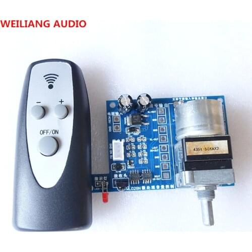 WEILIANG AUDIO remote potentiometer board for power amplifier or preamplifier