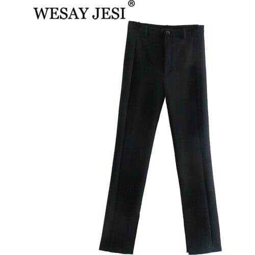 Женские брюки с высокой талией Wesay Jesi China At AliExpress