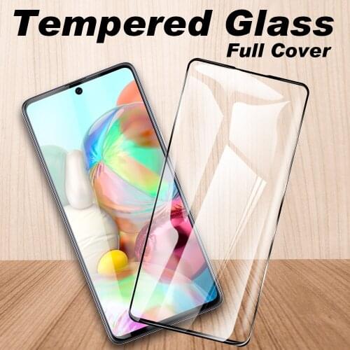 Screen Protector For Samsung Galaxy A21 A71 A51 5G A21s A31 A41 A11 A01 Core Tempered Glass Protective Film