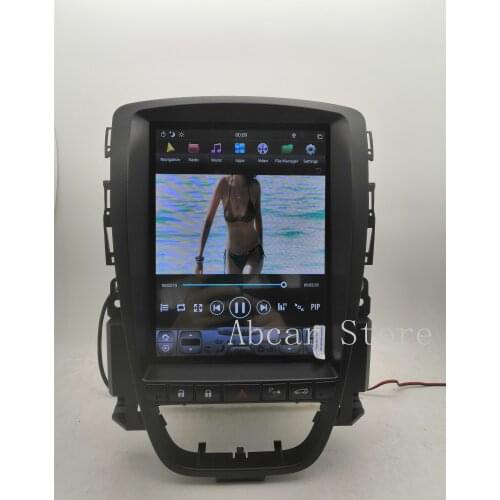 10.4'' Tesla style Android 9.0 Car dvd player GPS Navigation For OPEL Vauxhall Holden Astra J 2010-2013 stereo radio IPS PX6