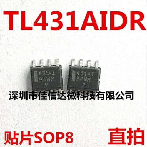 100% New Original 5pcs/lot High Quality TL431AIDR TL431431AI SOP8