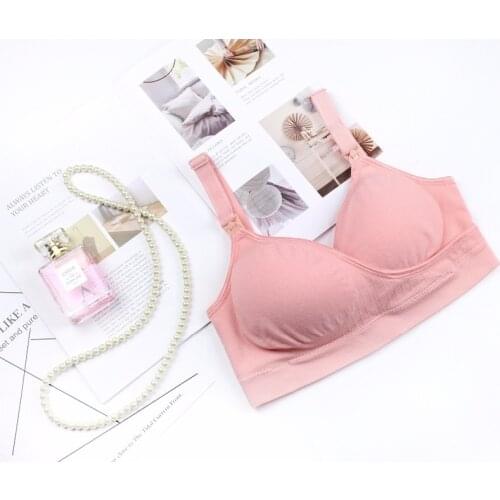 Breast Feeding Bra Maternity Bra Nursing Bra Breastfeeding Bra Prevent Sagging for Pregnant Women Underwear Plus Size