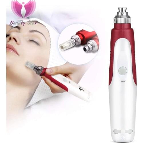 Dr. Derma Pen Micro Needles Remove Scar Reduce Wrinkles Stretch Marks Removal Face Skin Care Dr. Pen Derma Rolling Therapy Tools