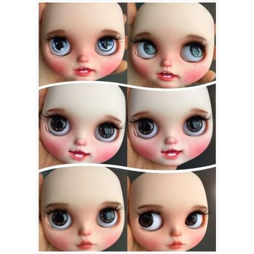 Blyth girl Customized doll Face NO.QAQ0306