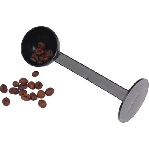 Tamping Scoop 2 In 1 For Coffee Powder Coffeeware Measuring Tamper Spoon Plastic
