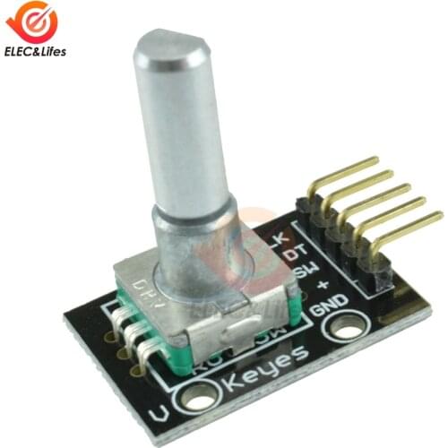 2Pcs/Lot 360 Degrees Rotary Encoder Module DIY Brick Sensor Switch Development module KY-040