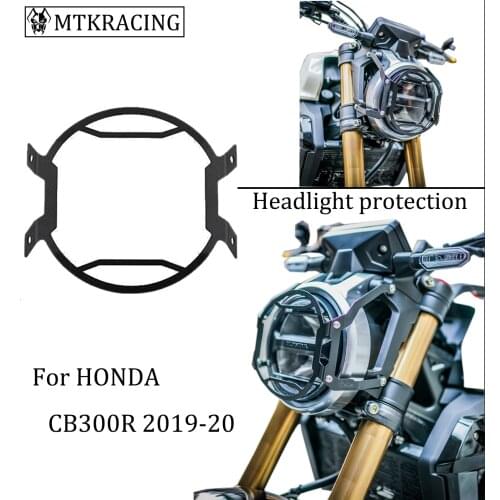 Mtkracing for honda cb150r cb250r cb300r cb 150r cb 300r headlight grille cover, headlight protection cover suitable 2019-2020
