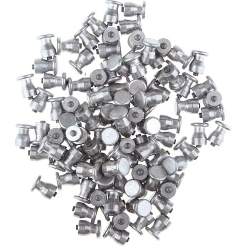 Set of 100 Universal Stud Screw Car SUV ATV Anti-Slip Screw Wheel Tyre Spikes Trim 10mm