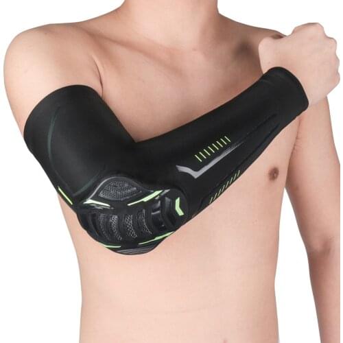 2021 Newest 1pc Outdoor Sports Wear Anti-Collision Arm Guard, Muscle Pressurize Oversleeve, Practical Riding Protective Gear