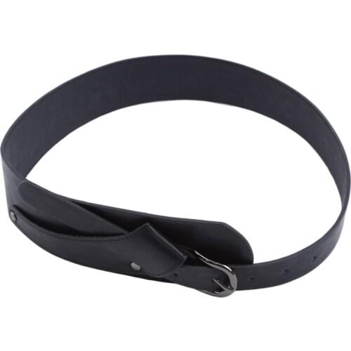 Fashion Belts for Women Imitation Leather Waistband Vintage Oblique Buckle Wide Strap Cross Body Women Cummerbund Belt Adult 6cm