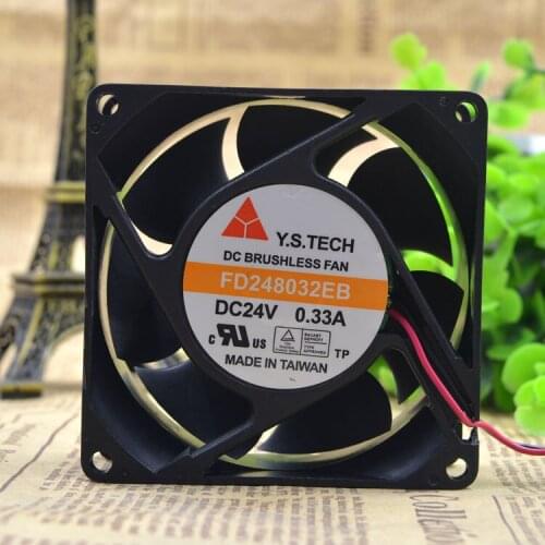New original FD248032EB 8032 24V 0.33A Cooling Fan Server Fan