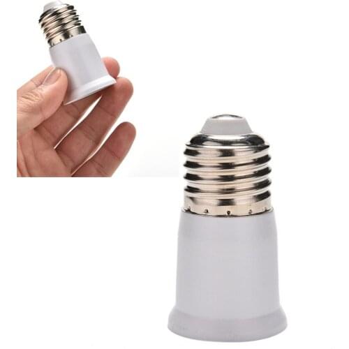 One Piece E27 to E27 Extension Socket Base CLF LED Light Bulb Lamp Adapter Converter