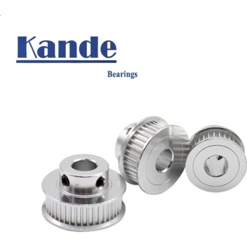 Kande Bearings GT2 Timing Pulley 40T bores 5 6 6.35 8 10 12 2GT width 10mm 40teeth w10 timing belt pulley CN(Origin)