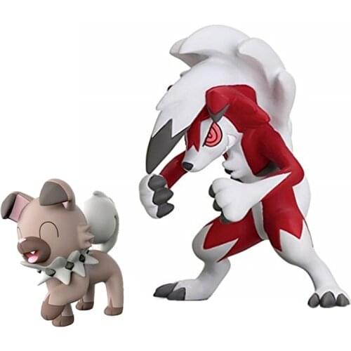 Pokemon Rockruff Ho-Oh Ditto Litten Popplio Rowlet Decidueye Rattata Mareanie Pyukumuku Cosmog Jangmo-o Cute Action Figure Toys